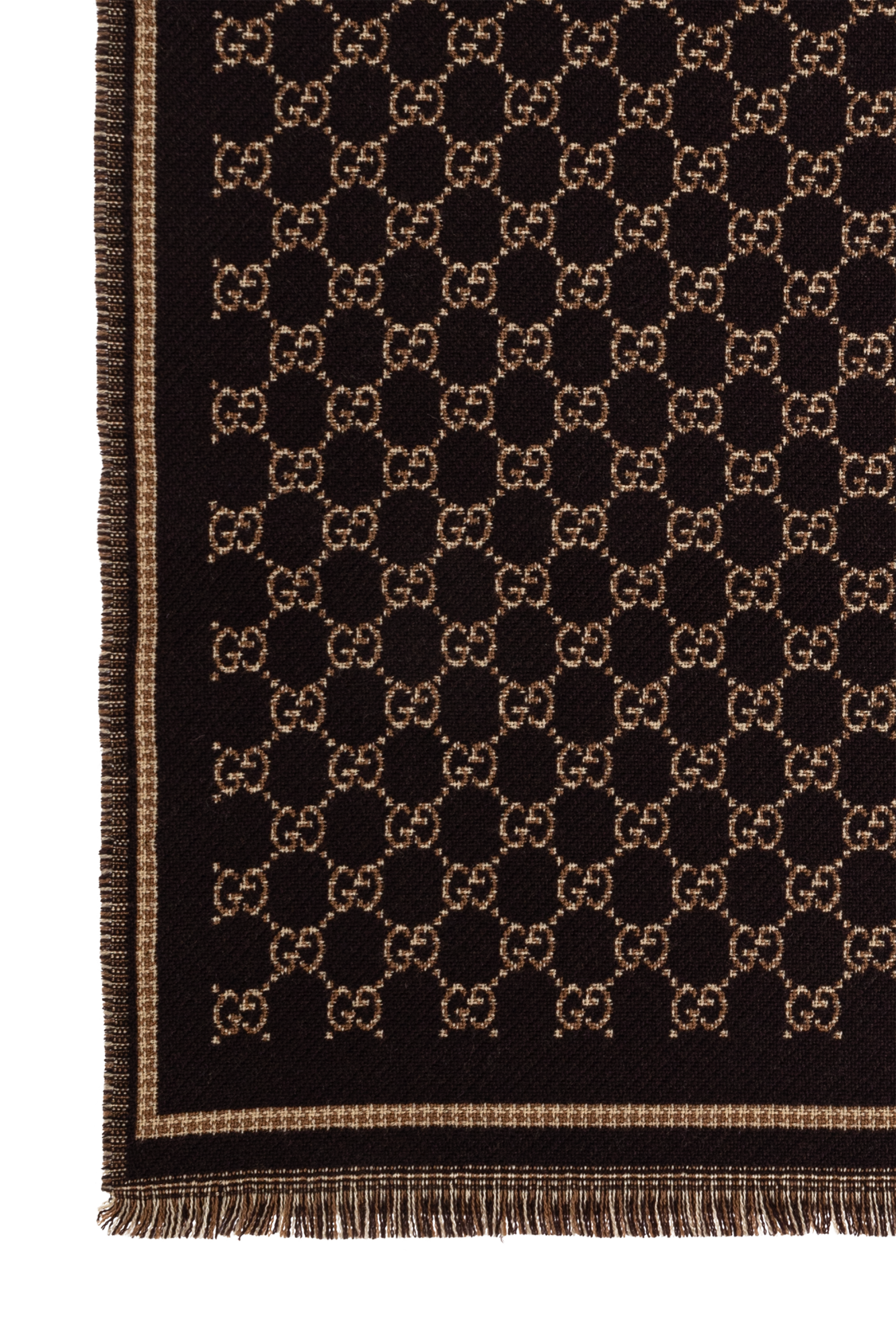 Brown Scarf with monogram Gucci - Vitkac Canada